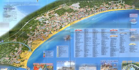 Sunny Beach Map - Nessebar Bulgaria • mappery