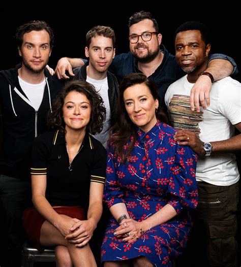 together we are one — Orphan Black cast portraits for AOL Build (June 6 ...