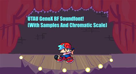 GenoX UTAU Boyfriend Soundfont [Friday Night Funkin'] [Modding Tools]