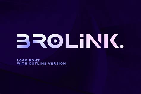 Brolink Font Free - All Free Fonts