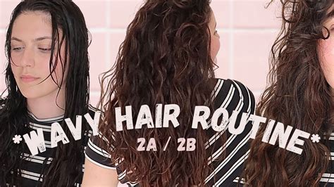 WAVY / CURLY HAIR ROUTINE - WASH DAY - YouTube