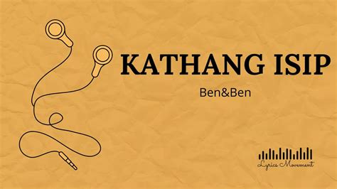 Kathang Isip (Lyrics) - Ben&Ben Cover - YouTube