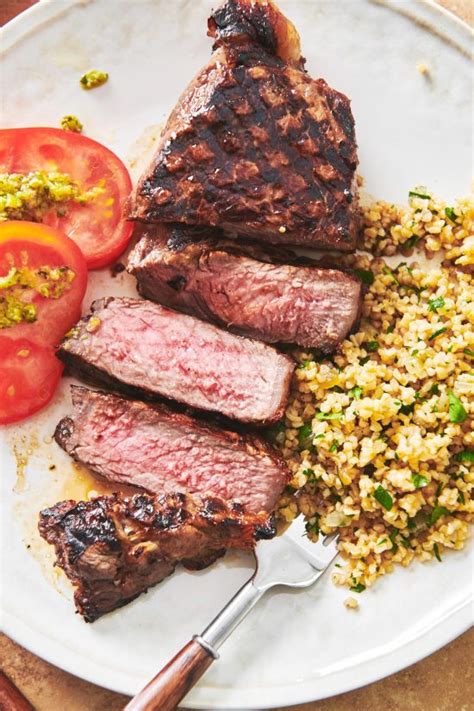 Grilled Marinated NY Strip Steak Recipe — The Mom 100