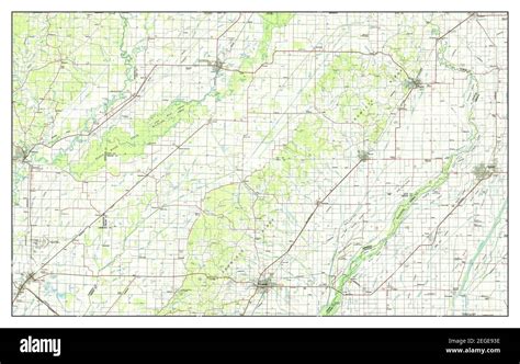 Map of paragould Cut Out Stock Images & Pictures - Alamy