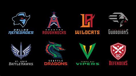 XFL 2.0 unveils teams and logos