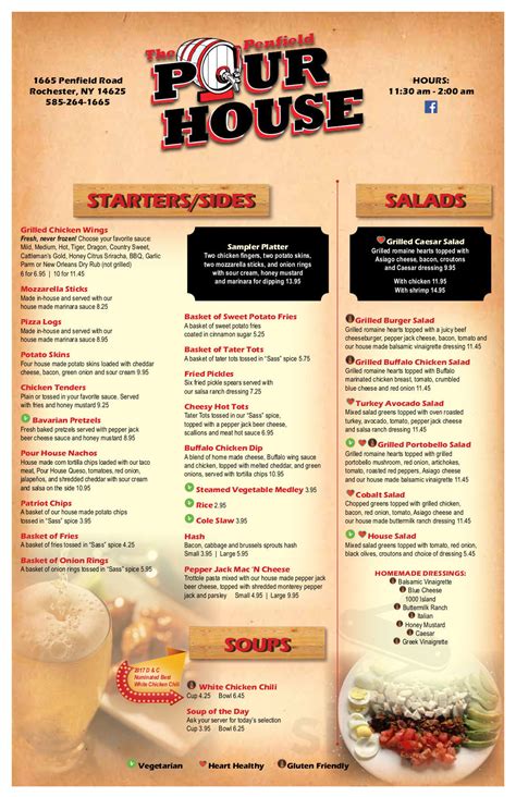 rochester chop house menu pdf