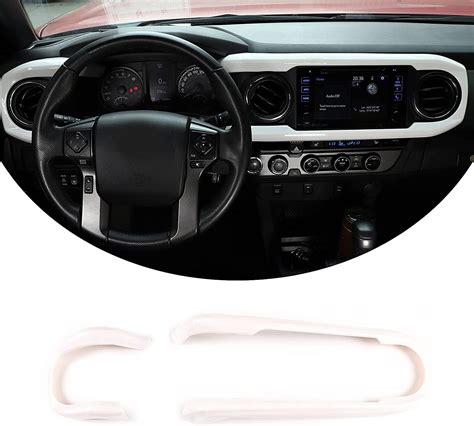 TINKI Car ABS Inner Look Central Console Dashboard Panel Cover Trim Fit ...