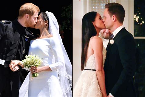 The first kiss Suits Outfits, First Kiss Wedding, Meghan Markle Suits ...