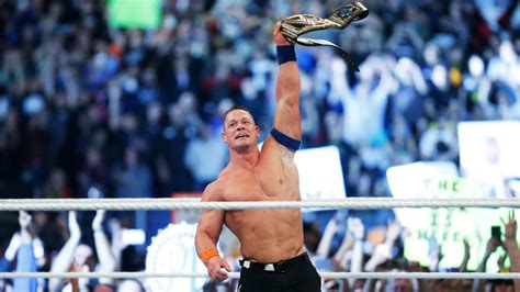 John Cena ties Ric Flair for most World Title reigns in sports ...