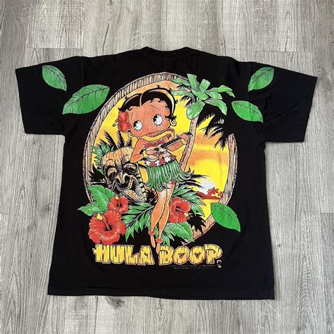 Vintage Betty Boop Hula Boop Reprint Size XL! No... - Depop