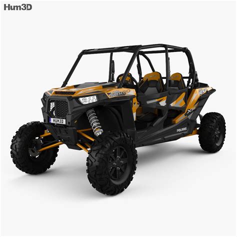 Polaris RZR XP 4 TURBO EPS 2016 3D model - Vehicles on Hum3D