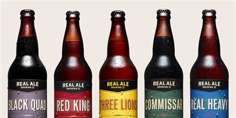 Real Ale Brewing Company Bombers — The Dieline - Branding & Packaging ...