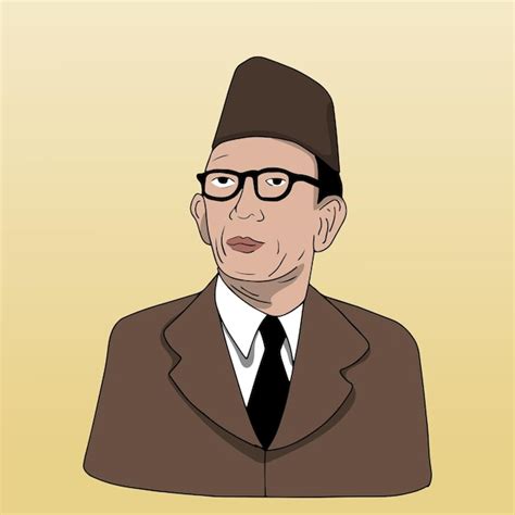 Premium Vector | KI Hajar Dewantara national hero. Indonesian national ...