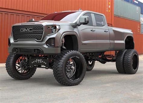 What a freaking beast!!! GMC DENALI 2500 HD DUALLY LIFTED AND PIMPED ...