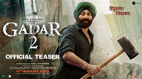 Gadar 2 Teaser | In Cinemas 11th August | Sunny Deol | Ameesha Patel ...