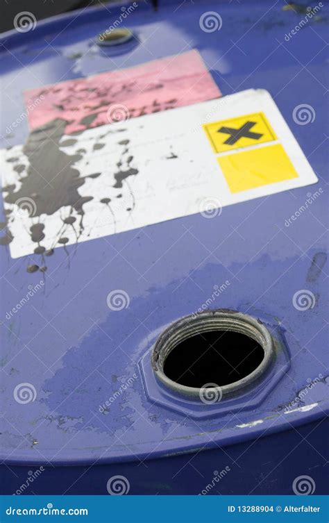 Chemical barrel stock photo. Image of spill, dangerous - 13288904