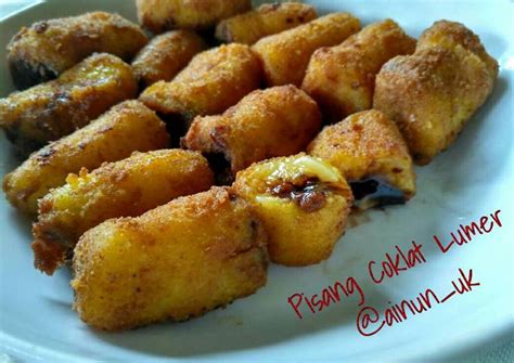 Resep Pisang Coklat Lumer oleh Syarifah Ainun Mardhiah - Cookpad