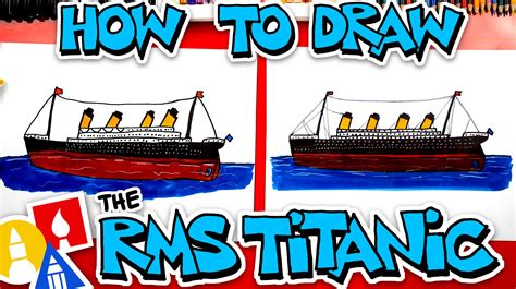 how to draw the titanic Honey4boyz: rms titanic - Step by Step Drawing