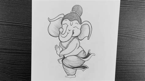 Easy Ganesh Chaturthi Drawing // How To Draw A Ganesha Step By Step ...