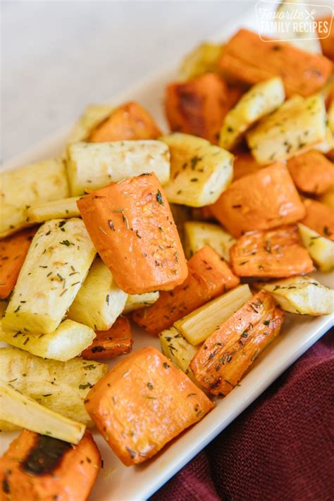 Oven Roasted Carrots and Parsnips - the Perfect Side Dish