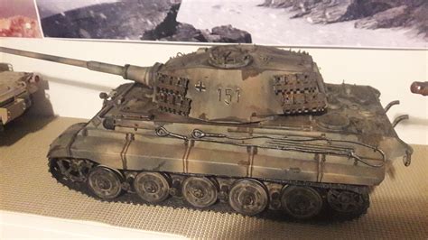 Trumpeter 00910 German King Tiger Tank Plastic Model for sale online ...