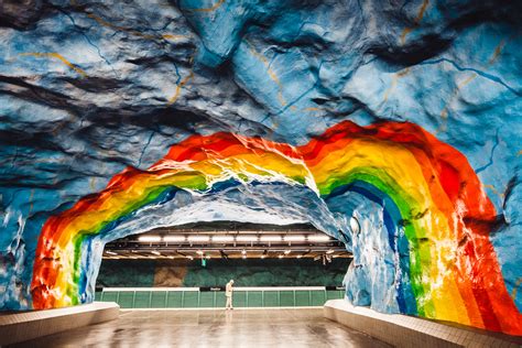 The 5 Most Amazing Stockholm Metro Stations - Subway Art Tour Map