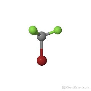 Bromotrifluoromethane Structure - CBrF3 - Over 100 million chemical ...