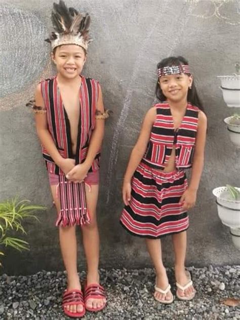 Igorot costume for girls size M, Babies & Kids, Babies & Kids Fashion ...