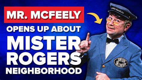 How Mr. McFeely Changed Mister Rogers' Neighborhood Forever - YouTube