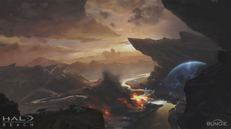 Halo Reach concept art poster, Halo, video games HD wallpaper ...