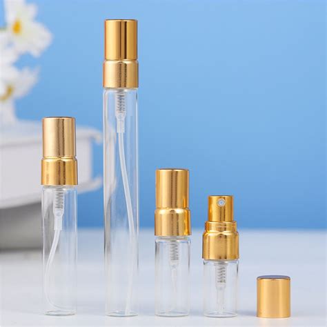 Perfume Vial with Aluminium Pump