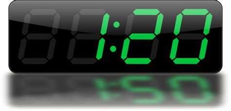 Digital Clock Clip Art at Clker.com - vector clip art online, royalty ...