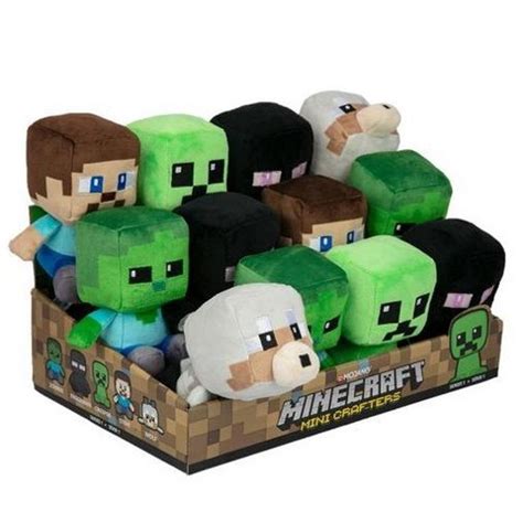 Minecraft Mini Crafter Plush (Assortment) | Toy collection, Turtle ...