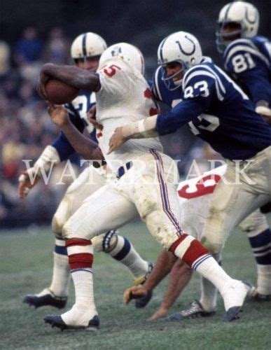 Jim Nance Boston Patriots 1965-70, New England Patriots 1971 and New ...