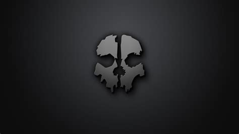 skull, Artwork, Minimalism, Gray Background, Call Of Duty, Call Of Duty ...