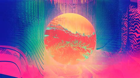 Stellar Glitch - Aesthetic HD Wallpaper by ZL0