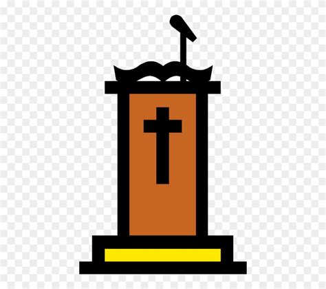 Christian Vector Faith - Pulpit Clip Art - Png Download (#487827 ...