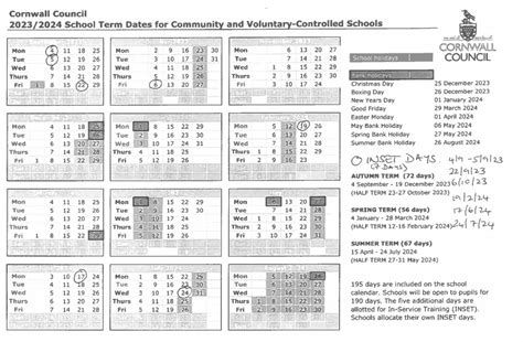 Term Dates - Godolphin Primary School