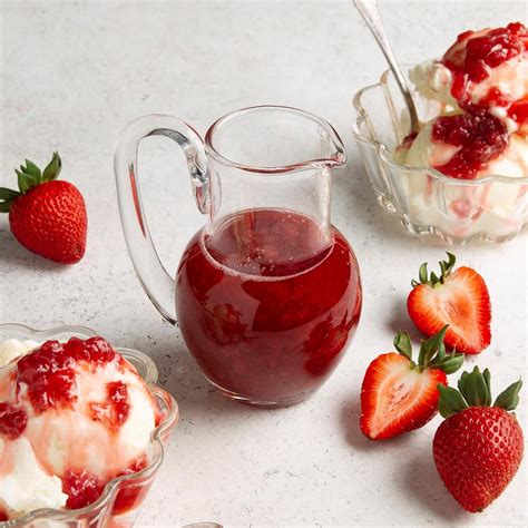 Homemade Strawberry Syrup Recipe