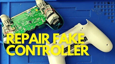 Repair PS4 Fake Controller and Change Motherboard - YouTube