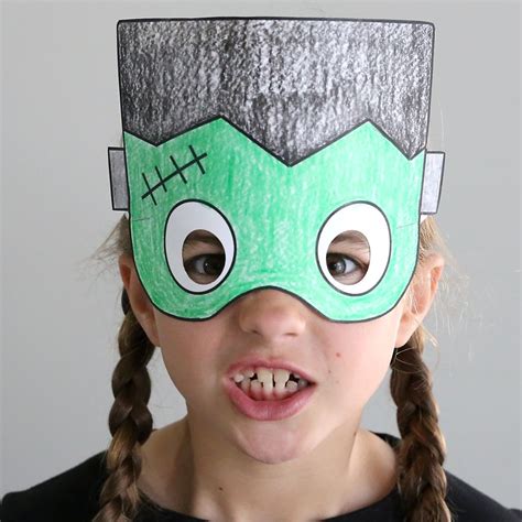 Halloween masks to print and color | Halloween masks, Kids crafts masks ...