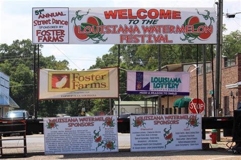 Don't Miss The Louisiana Watermelon Festival In Farmerville