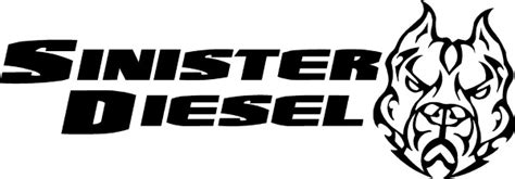 SINISTER DIESEL DECAL / STICKER 02