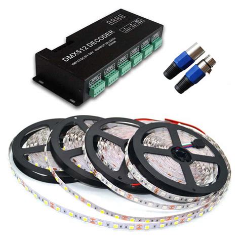 DMX Controlled Programmable Full Spectrum LED Strip Light