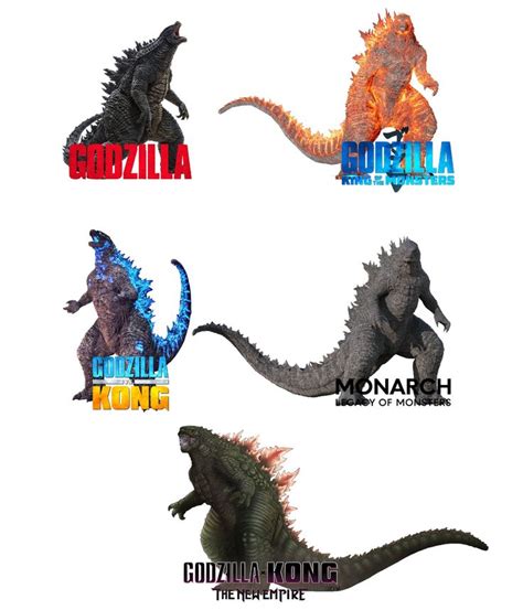 Evolution of Godzilla (MonsterVerse) | Godzilla, Godzilla wallpaper ...