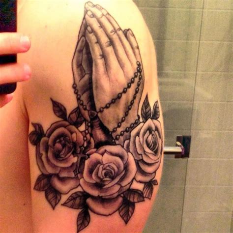 7 best Praying Hands Tattoo Design images on Pinterest | Tattoo ideas ...