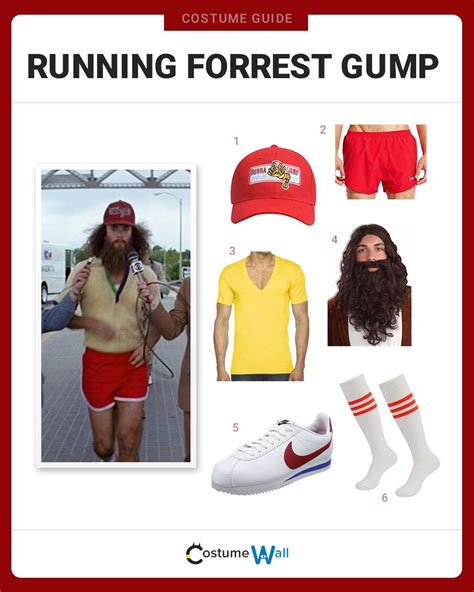 Dress Like Running Forrest Gump Costume | Halloween and Cosplay Guides