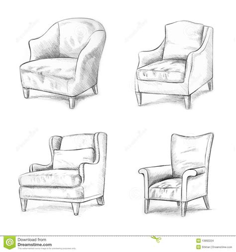 Chair sketching. A drawing of different types of chair #Sponsored , # ...