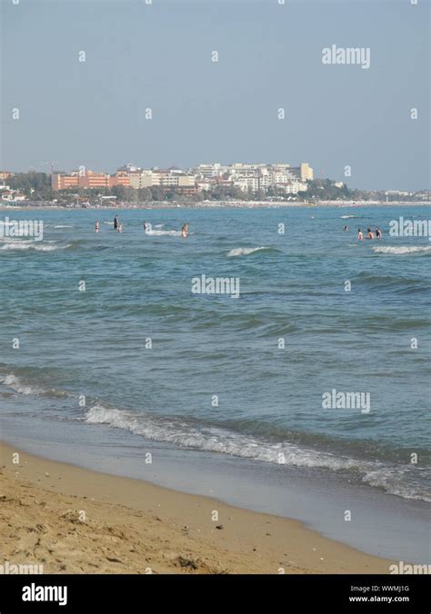 Beach at Side, Turkey Stock Photo - Alamy