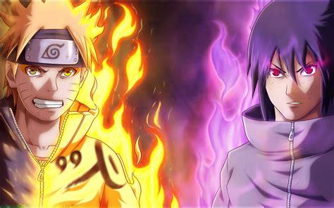 Naruto and Sasuke Wallpaper - NawPic